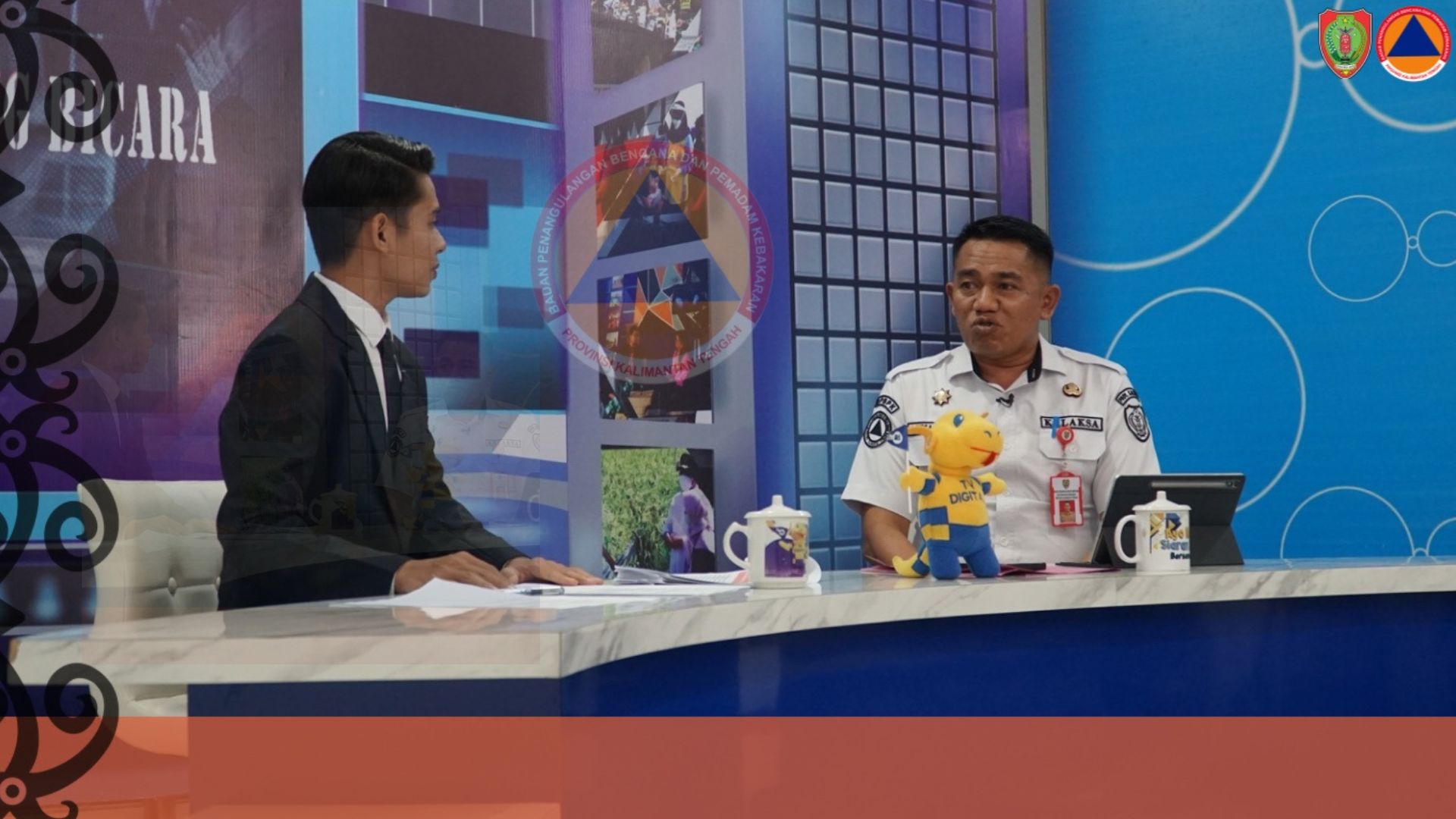 Kalaksa BP-BPK Ahmad Toyib Sampaikan Langkah-Langkah Hadapi Karhutla di Program Kalteng Bicara TVRI
