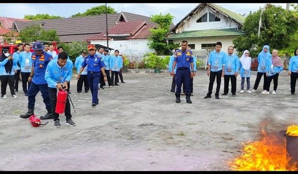 BPSDM Prov. Kalteng Gelar Pelatihan K3 Perkantoran Angkatan II