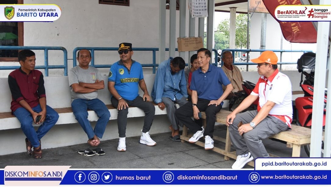 Pemkab Barito Utara Tinjau Lanting Tidak Layak Huni di Bantaran Sungai Kawasan Water Front City