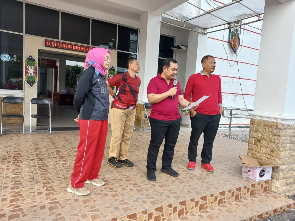 Menyambut HUT Ke-78 RI, Dinas Sosial Prov. Kalteng Adakan Berbagai Lomba