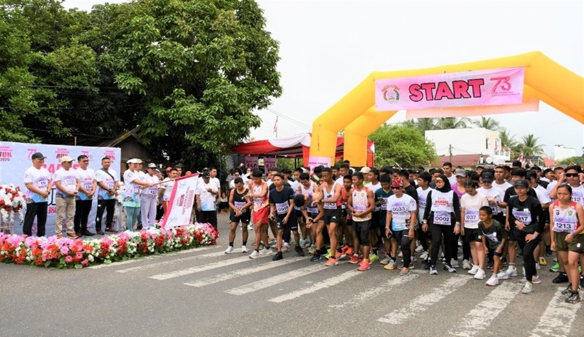 Khristianto Yudha Hadiri Barsel Bhayangkari Run 2025