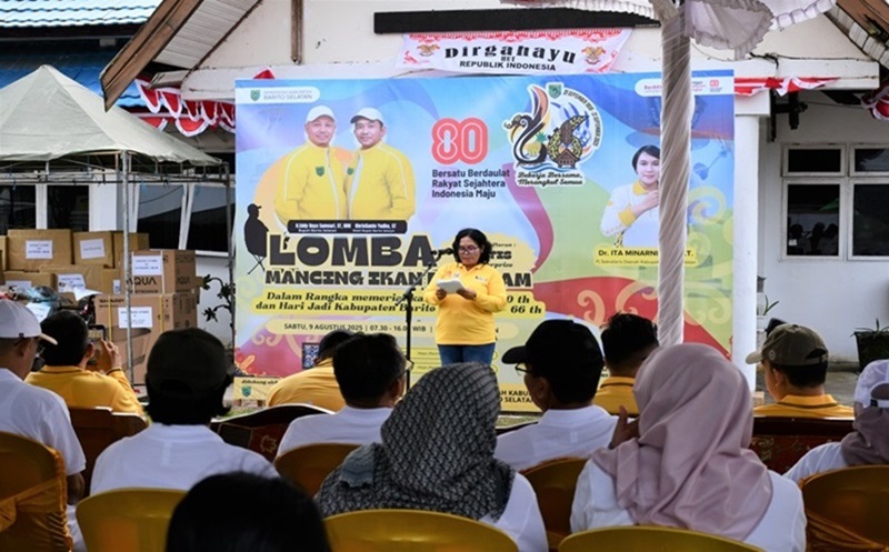 Wabup Barsel Buka Lomba Mancing, Jaga Kelestarian Ekosistem Sungai