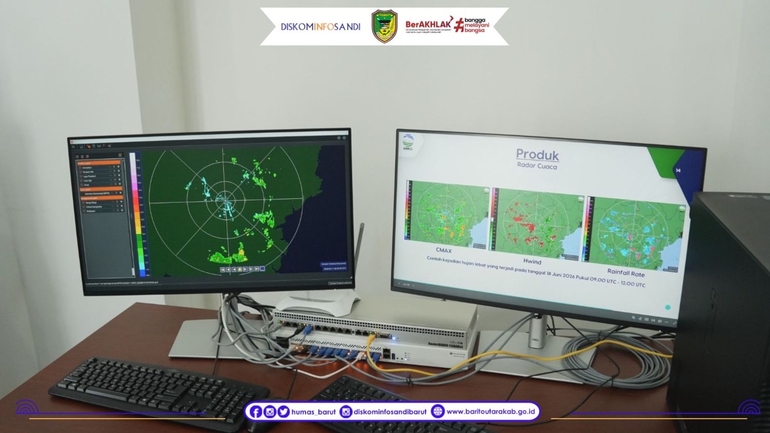 Gedung Radar Cuaca Muara Teweh Diresmikan, Perkuat Keselamatan Penerbangan dan Mitigasi Bencana