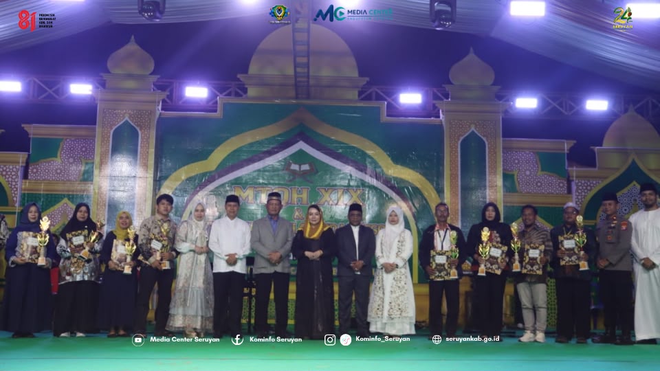 MTQH XIX dan FSQ Seruyan 2026 Resmi Ditutup, Semangat Bumikan Al-Qur’an Terus Berlanjut