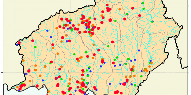 Terpantau 1.042 Hotspot  Di Kalimantan Tengah