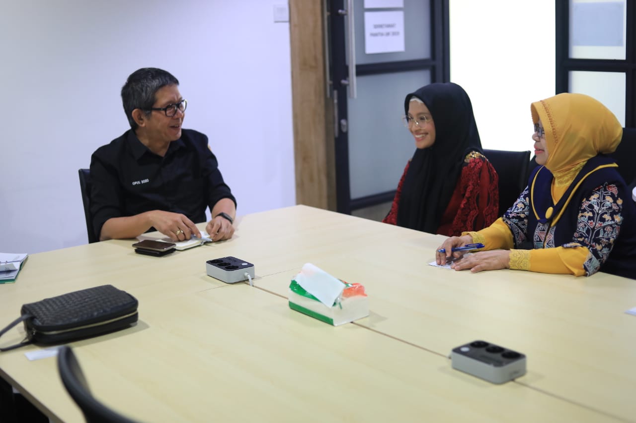 Konsultasi dan Sinergitas Program, Ketua Dekranasda Kalteng Ivo Sugianto Sabran Lakukan Audiensi Dengan Vice Chairman BEKRAF