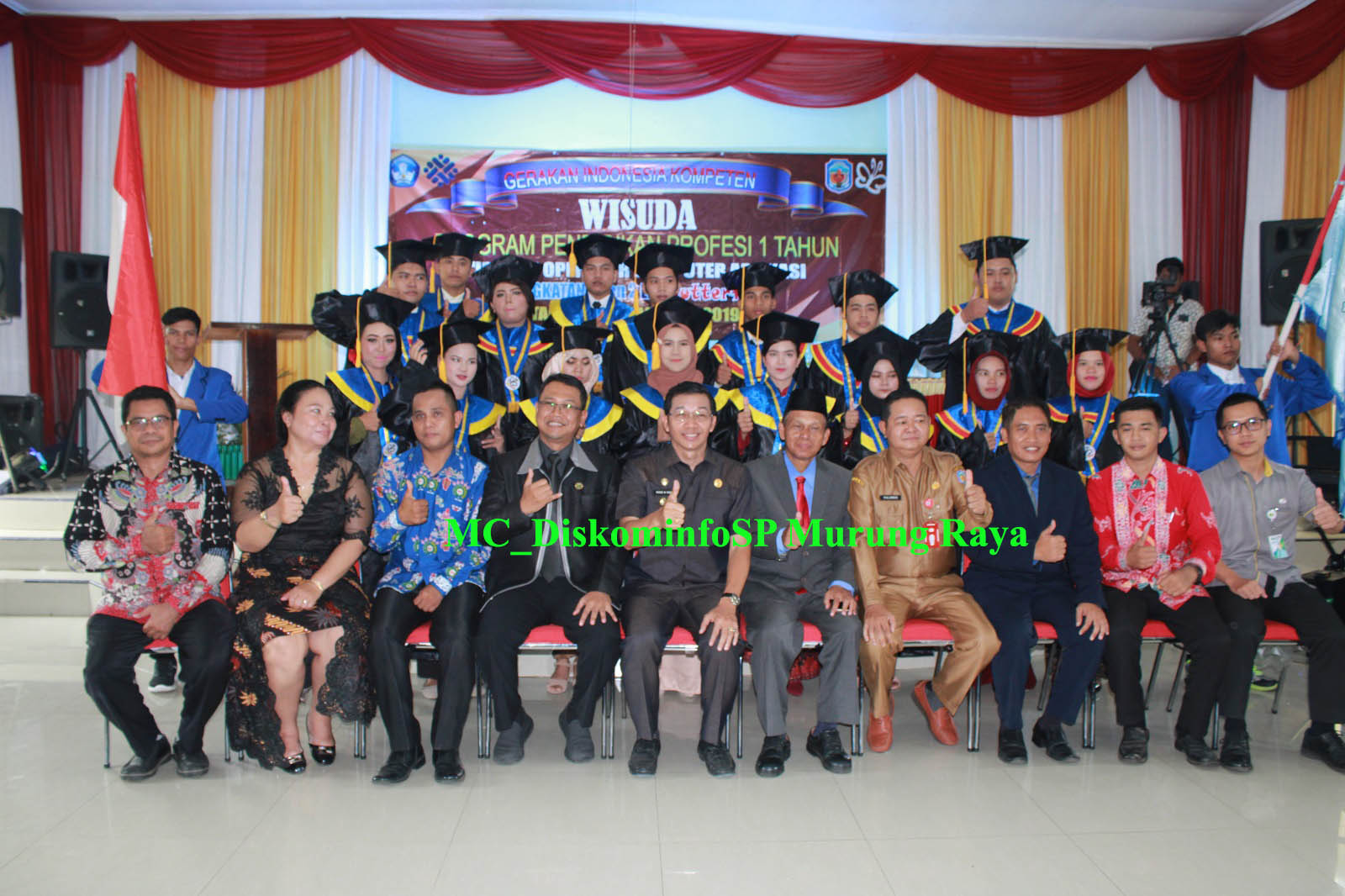 Pemkab Murung Raya, Beri Apresiasi Wisudawan LPP Butterfly
