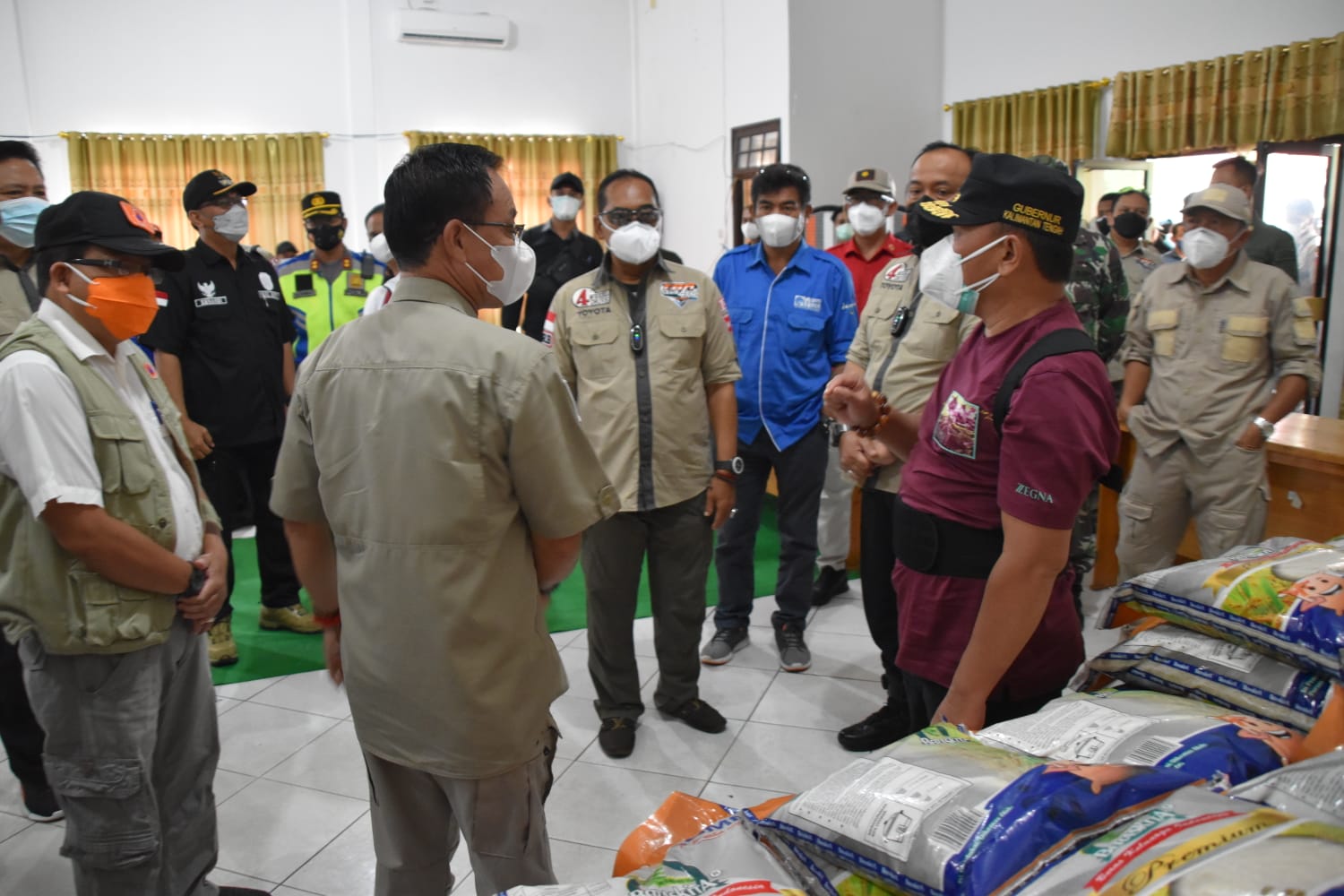 Gubernur Kalteng : Jangan Sampai  Ada Warga Terdampak Banjir Kelaparan