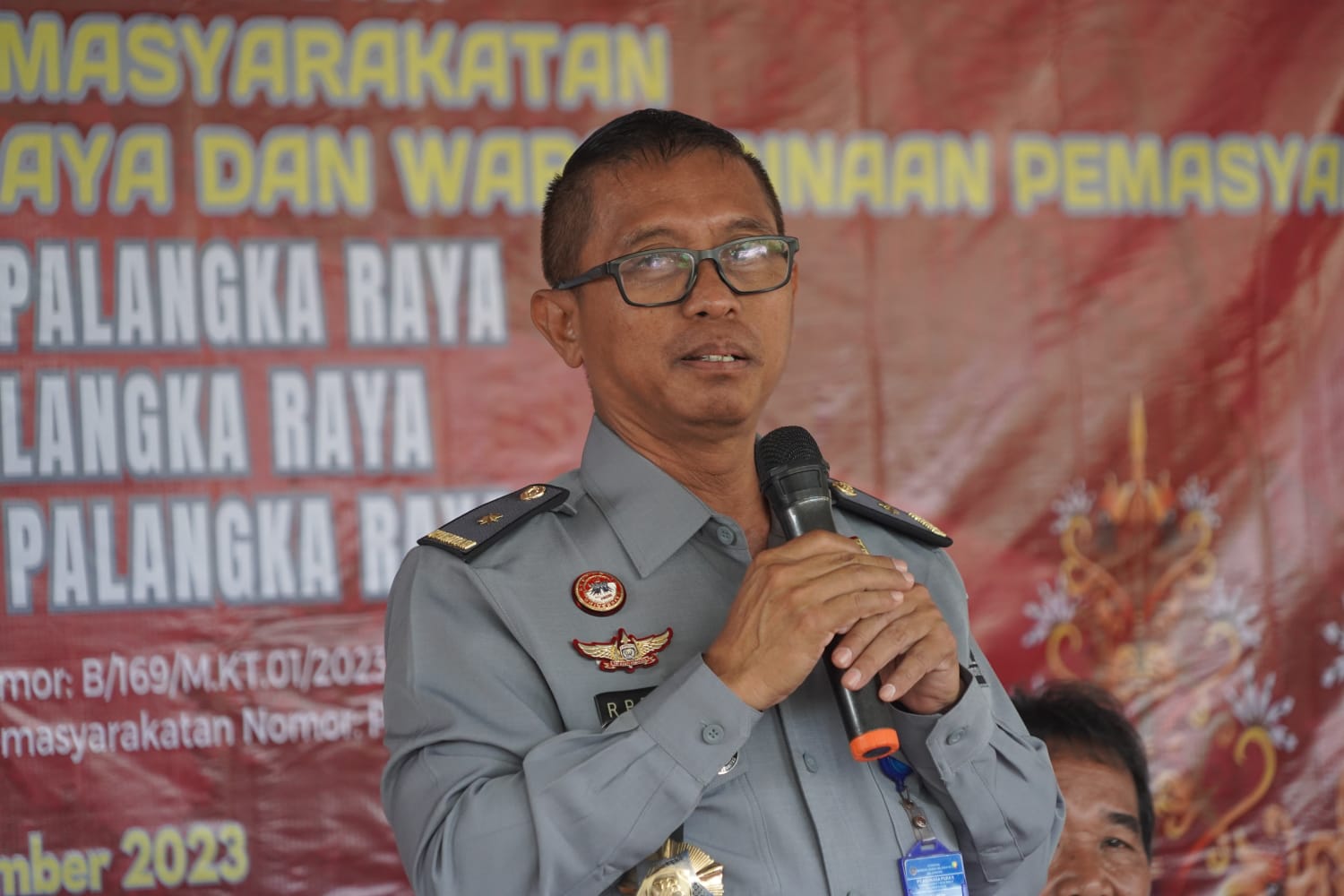 Sahli Gubernur Herson B. Aden Hadiri Press Release Pemindahan Lokasi 3 Unit UPT Pemasyarakatan di Palangka Raya 
