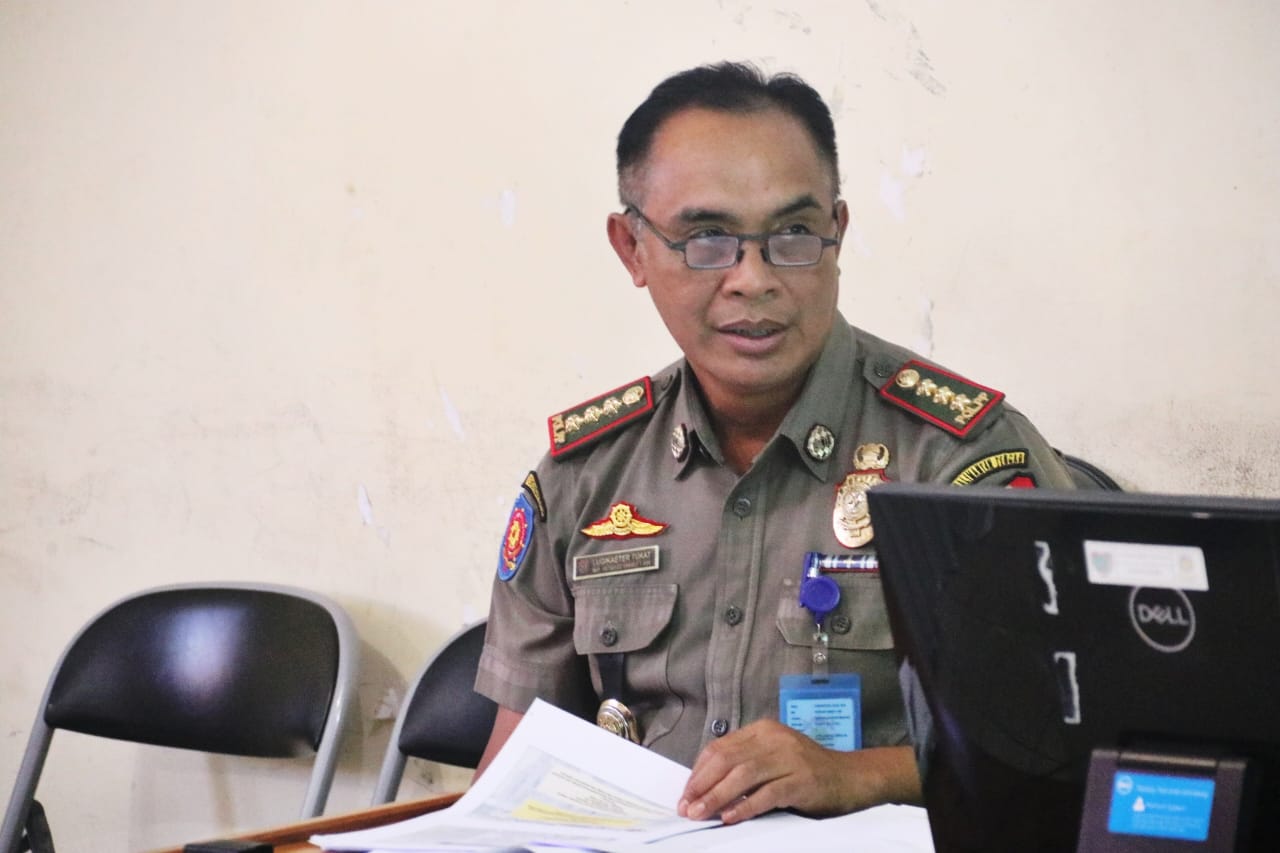 Dukung Keterbukaan Informasi Publik, Satpol PP Provinsi Kalteng Terima Visitasi Komisi Informasi