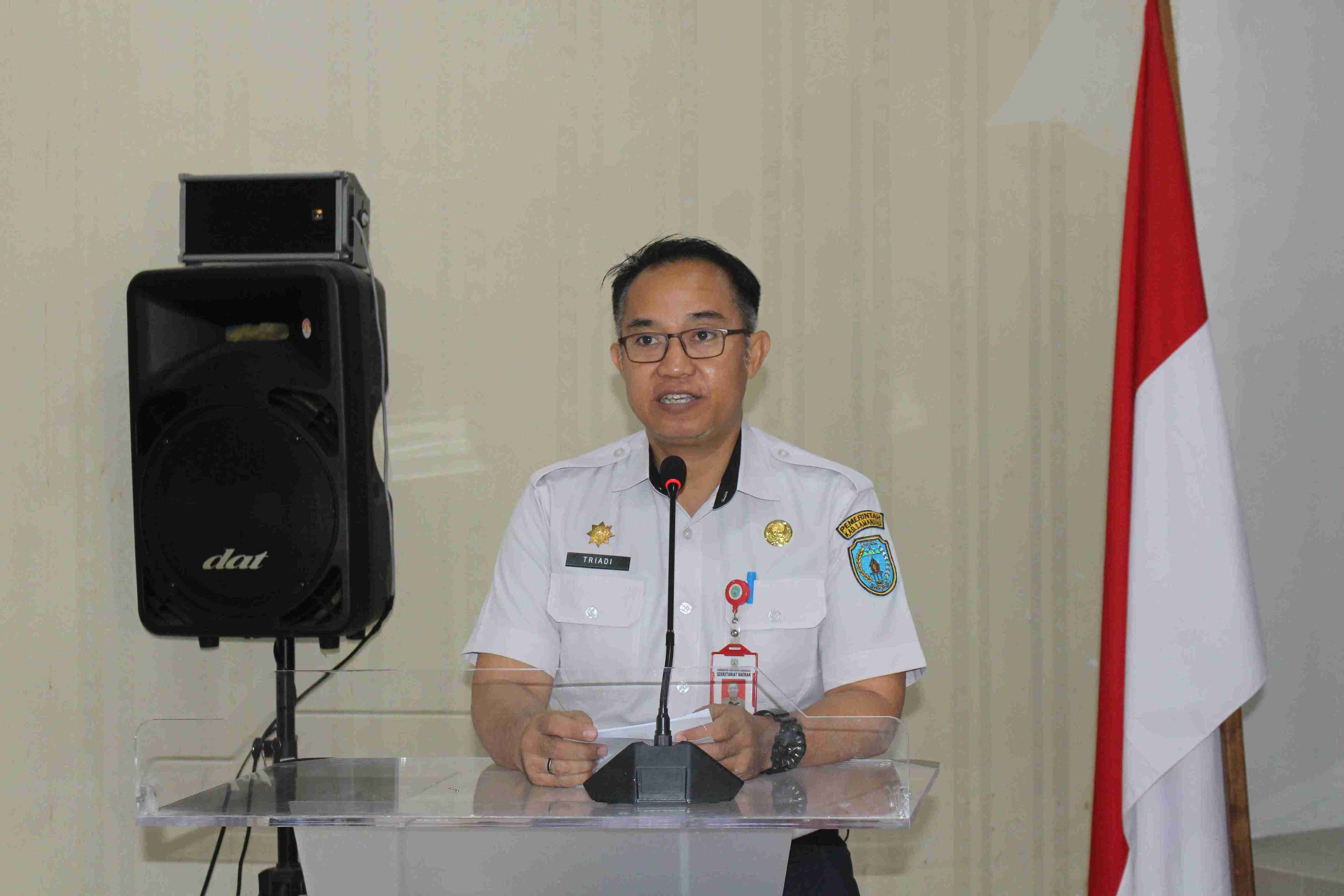 Inspektorat Prov. Kalteng Lakukan Sosialisasi Perluasan Percontohan Desa Anti Korupsi di Pemkab Lamandau
