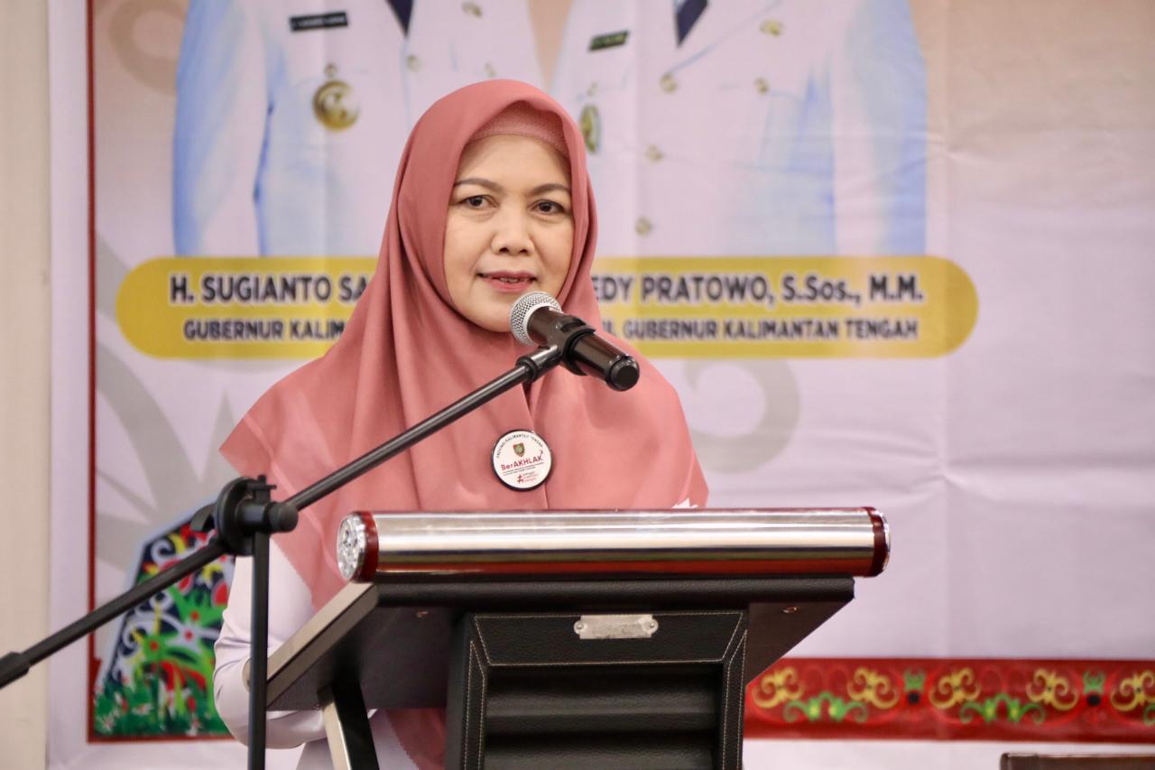 Asisten Ekbang Sri Widanarni Buka Rakor dan Sinkronisasi Bidang Kawasan Permukiman se-Kalteng Tahun 2024