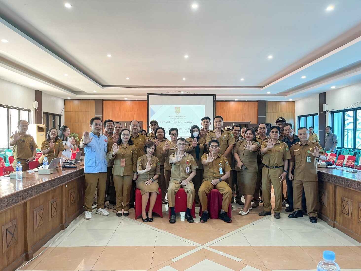 Inspektorat Daerah Prov. Kalteng Lakukan Sosialisasi Perluasan Percontohan Desa Antikorupsi di Pemkab Bartim