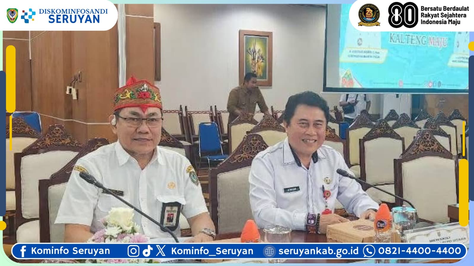 Dukung Peran Lembaga Penjamin Kredit, Pemkab Seruyan Hadir pada RUPS Tahunan PT. Jamkrida Kalteng