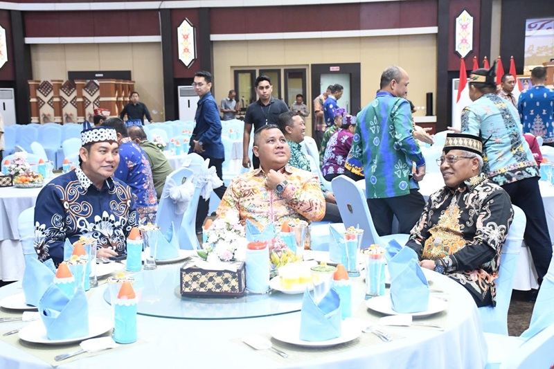 Wabup Pulang Pisau Hadiri Lepas Sambut Dua Pangdam