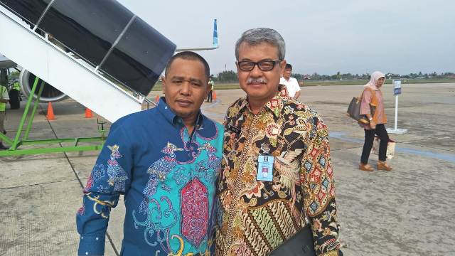 Bersama Wakil Gubernur Kalimantan Tengah Plt. Kakanwil Jemput Menteri Pppa Ri Di Bandara Tjilik Riwut Palangka Raya