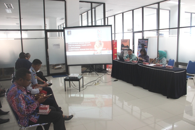 Penyusunan Grand Desain Unit Pelaksana Teknis (Upt) Di Lingkungan Kanwil Kemenkumham Kalteng Wujudkan Efisiensi Dan Efektifitas Berkinerja