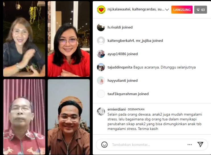 RSJ Kalawa Atei Gelar Podcast Perayaan Hari Kesehatan Jiwa Sedunia