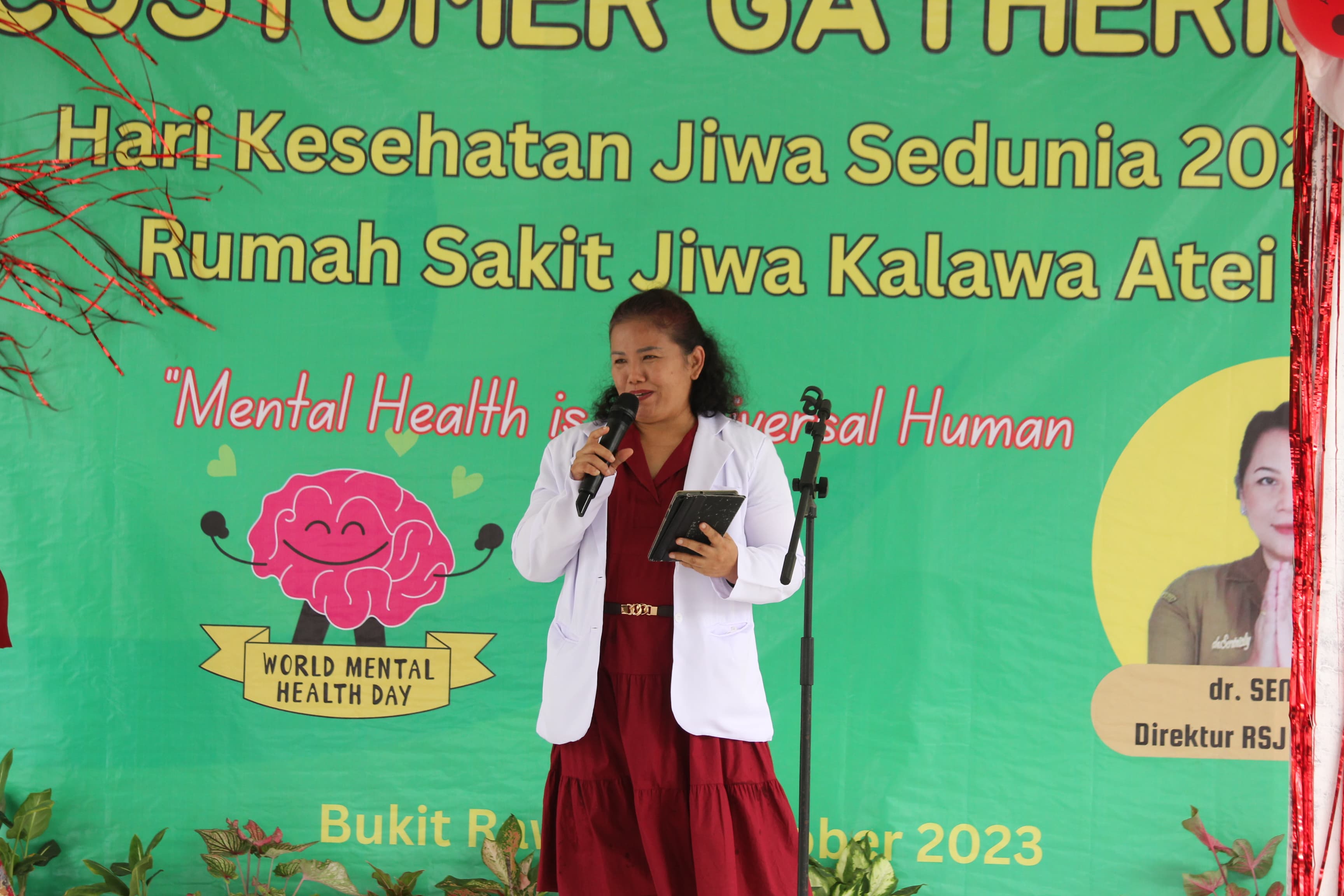 Peringatan HKJS 2023, RSJ Kalawa Atei Gelar Customer Gathering 