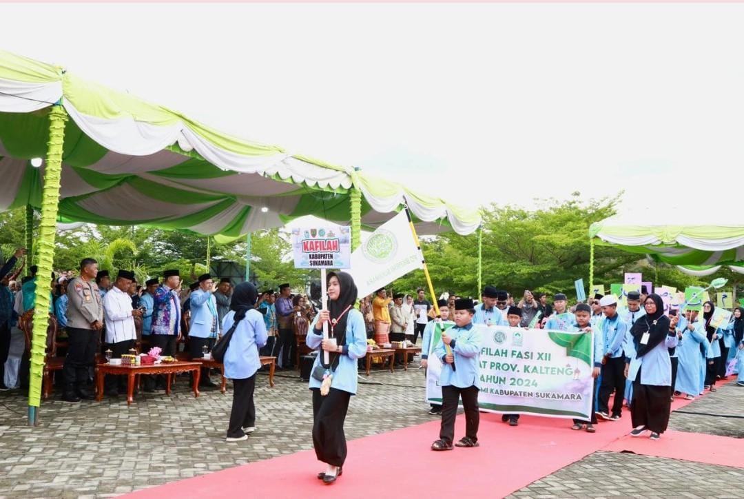Plh Asisten Pemkesra Maskur Buka Festival Anak Shaleh Indonesia (FASI) XII Tingkat Provinsi Kalteng
