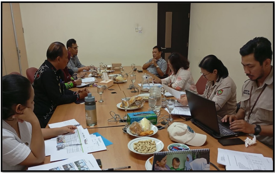 DPMPTSP Prov. Kalteng Laksanakan Pengawasan Perizinan Berusaha Berbasis Risiko pada PT. Tapian Nadenggan