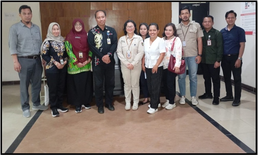 DPMPTSP Prov. Kalteng Laksanakan Pengawasan Perizinan Berusaha Berbasis Risiko pada PT. Tapian Nadenggan