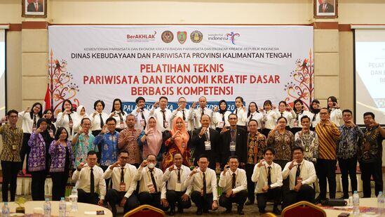 Disbudpar Prov. Kalteng Adakan Pelatihan Teknis Pariwisata dan Ekraf Dasar Berbasis Kompetensi