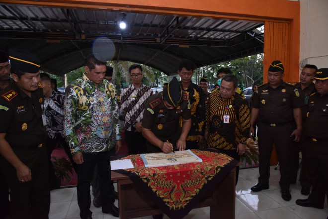 Pertama Kali dan Satu-satunya di Kobar, Rumah Restorative Justice Desa Pandu Senjaya Diresmikan