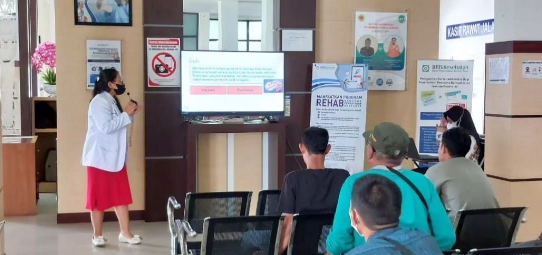 RSJ Kalawa Atei Laksanakan Penyuluhan Awam Stroke