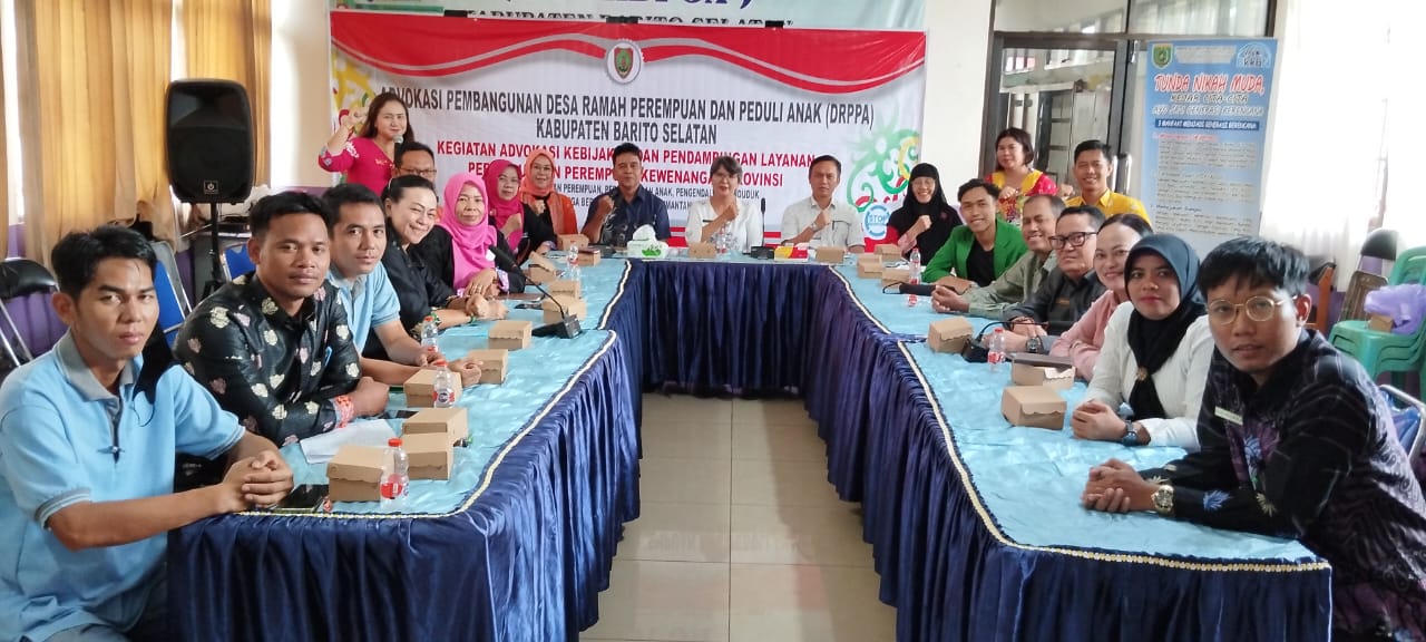 DP3APPKB Gelar Advokasi Pembangunan Desa Ramah Perempuan dan Peduli Anak Kab. Barito Selatan