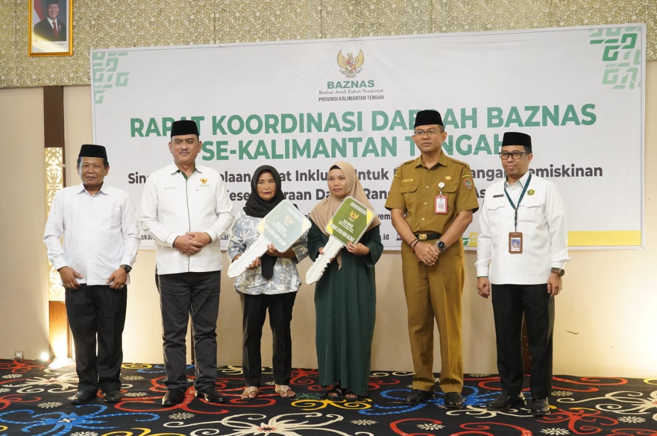 Plh. Sahli Gubernur Akhmad Husain Buka Rakorda BAZNAS Provinsi Kalteng Tahun 2024
