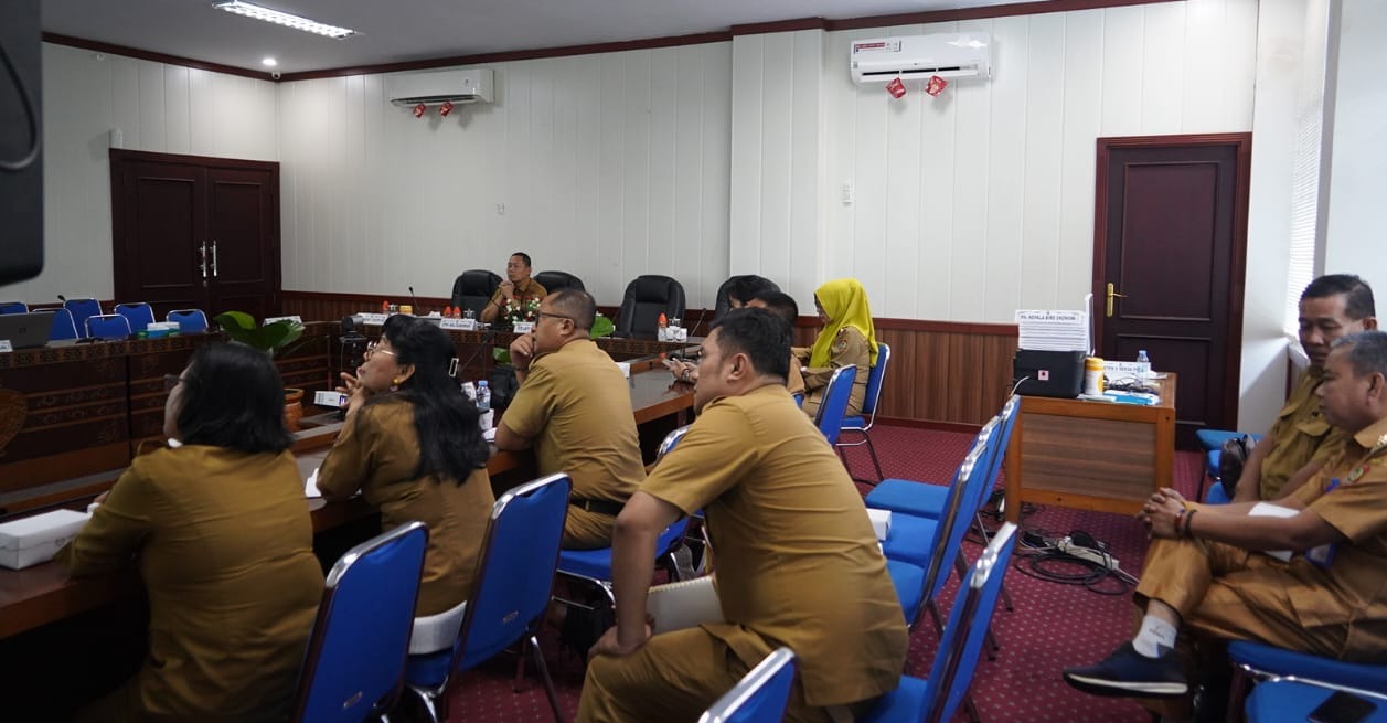 Sahli Gubernur Yuas Elko Hadiri Rakor Tinjauan Inflasi dan Indeks Perkembangan Harga M1 November 2024