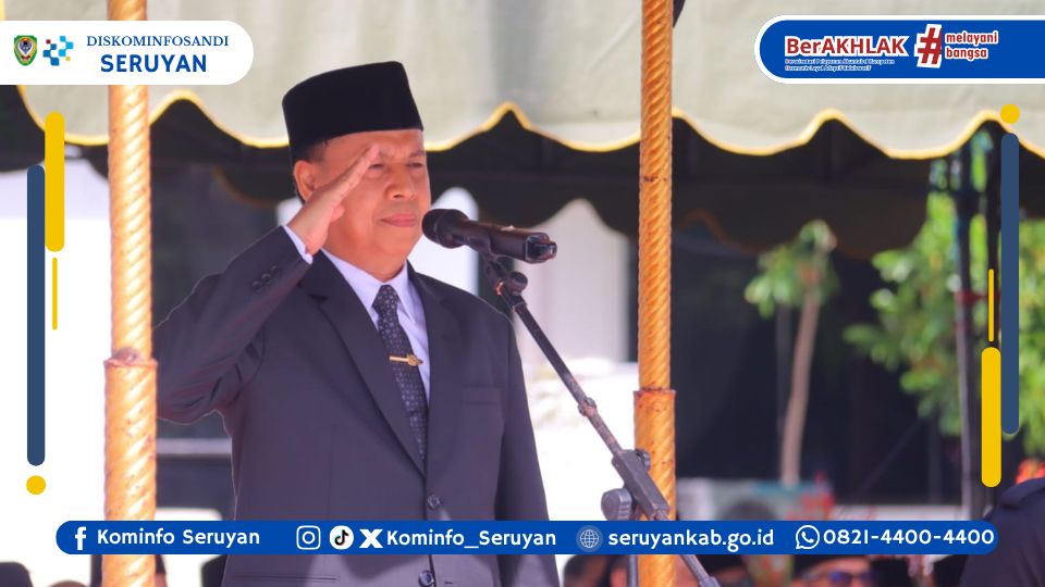 Wabup Seruyan Pimpin Upacara Hari Pahlawan 2025, Wariskan Semangat Juang kepada Generasi Muda