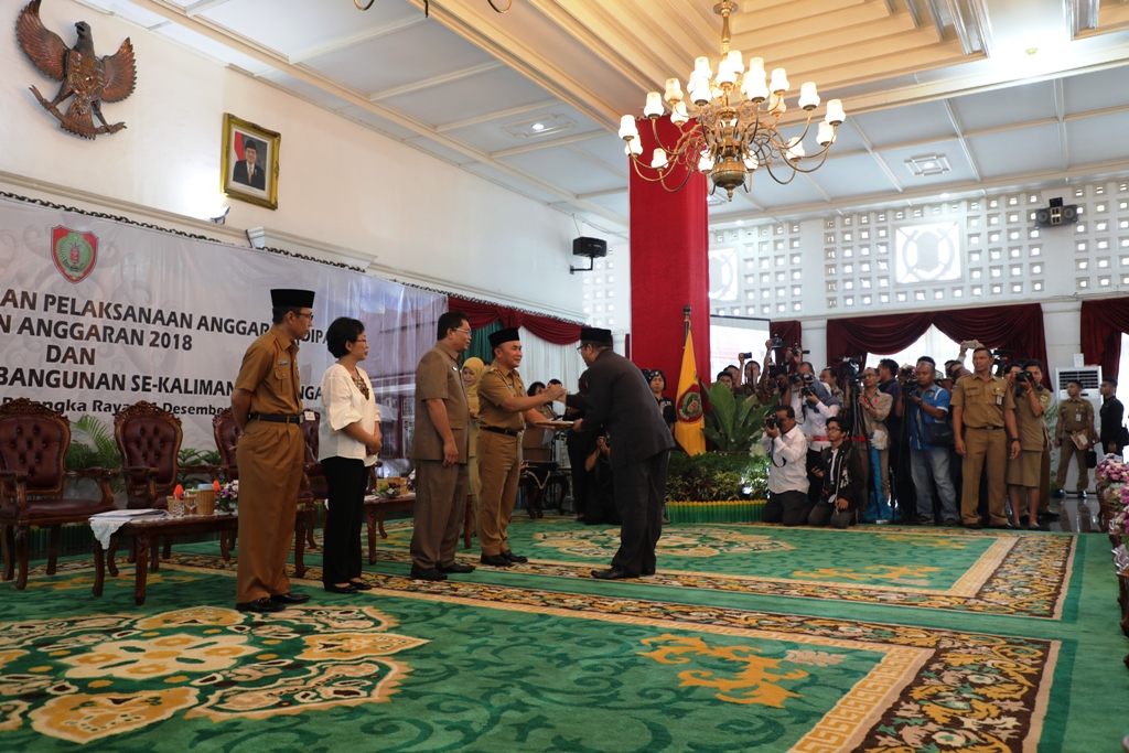 Penyerahan DIPA Tahun Anggaran 2018
