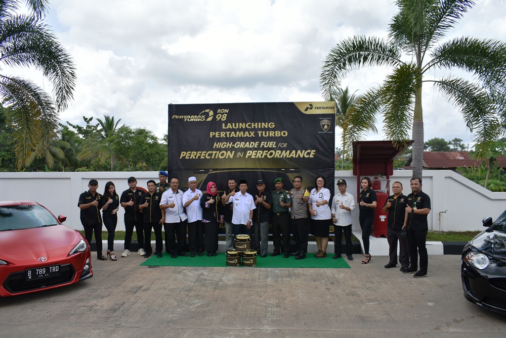 BBM Jenis Pertamax Turbo di Launching