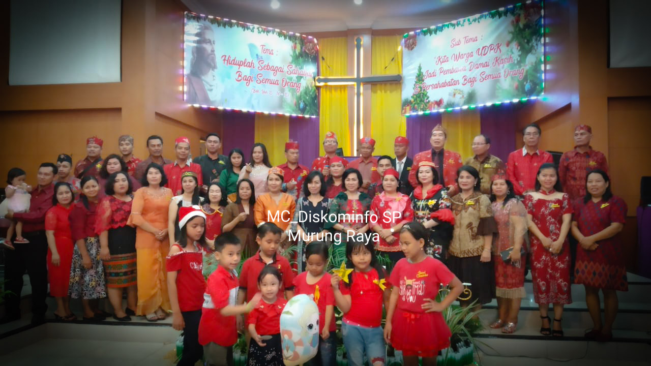 Kerukunan Warga Uâ€™ud Danum, Punan dan Kareho Rayakan Natal