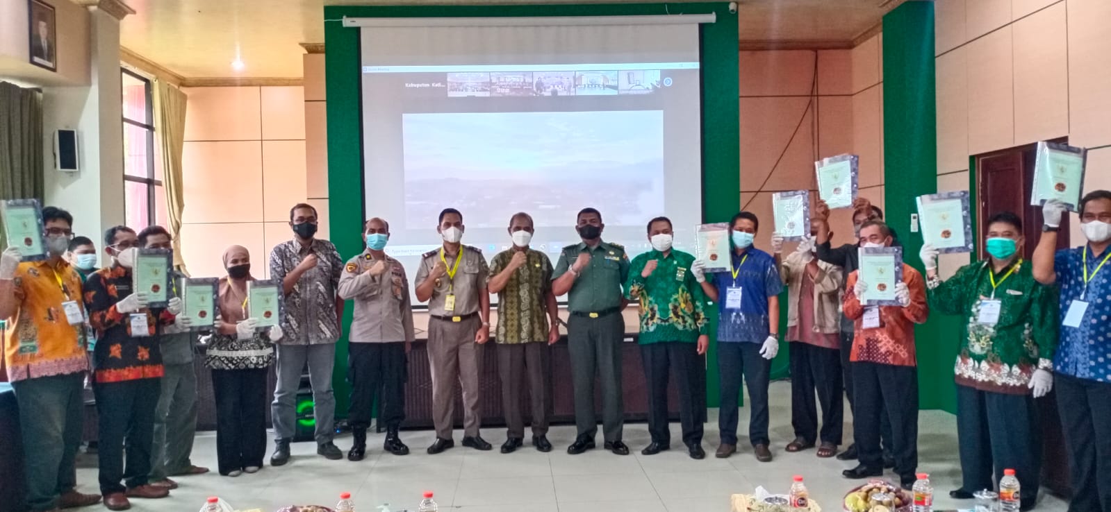 Pemkab Katingan Terima 3.170 Sertipikat PTSL Tahun 2021