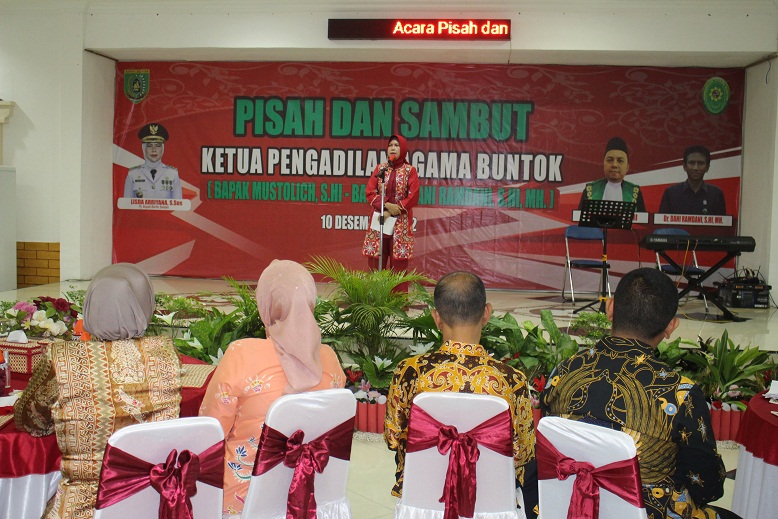 Pj. Bupati Barsel Hadiri Pisah Sambut Ketua PA Buntok