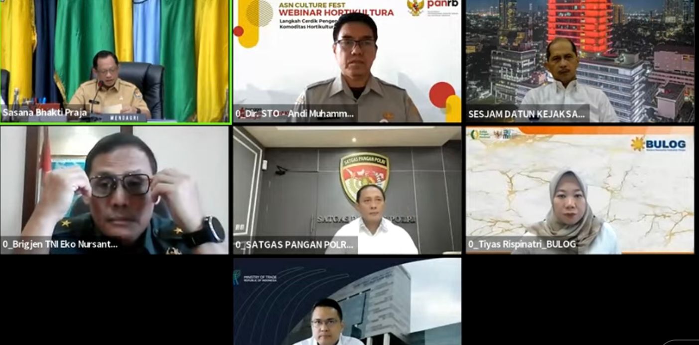 Bahas Perkembangan Inflasi Minggu Ke-1 Desember 2023, Pemprov Kalteng Ikuti Rakor Inflasi Bersama Kemendagri
