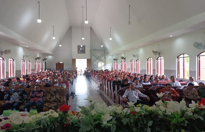 Safari Natal di Desa Talio, Diharapkan Saling Hargai Perbedaan