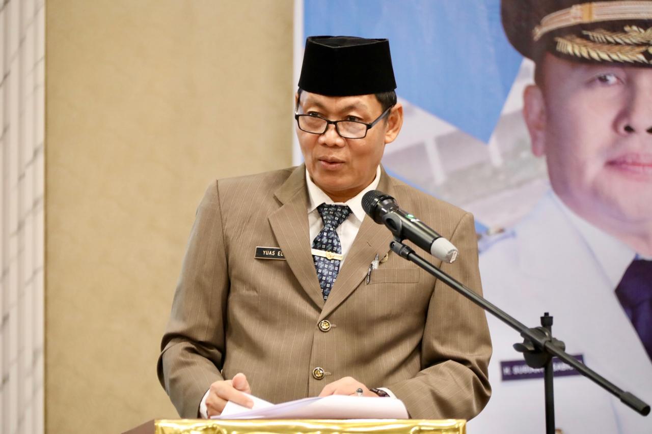 Sahli Gubernur Yuas Elko Buka Rapat Tim Evaluasi dan Pengawasan Realisasi Anggaran (TEPRA)
