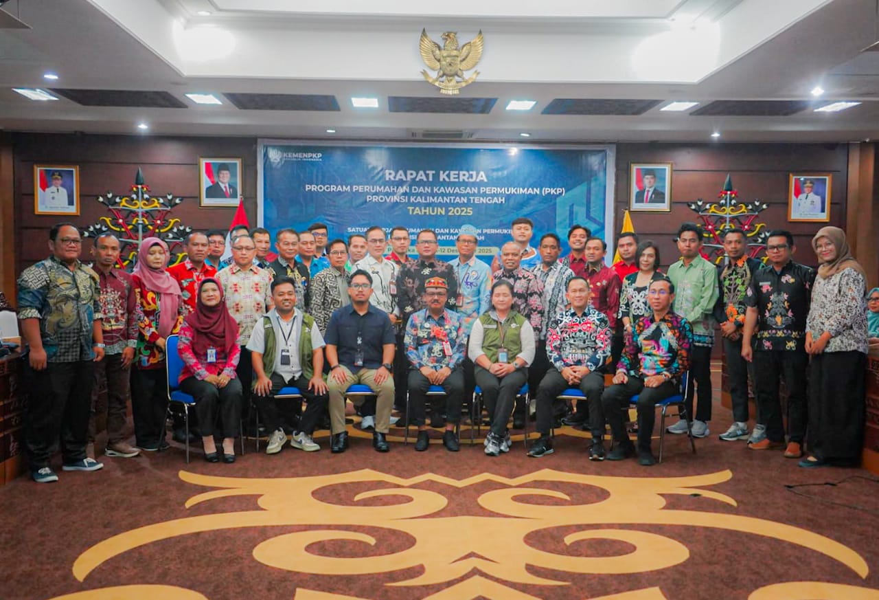 Pemprov Kalteng Dorong Sinergi Program PKP untuk Dukung Target Tiga Juta Rumah
