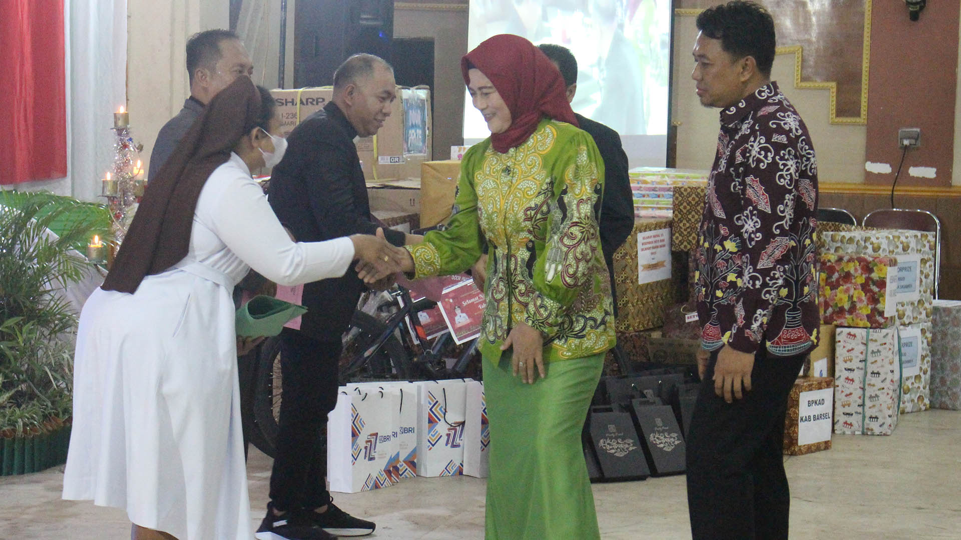 Pemkab Barsel Gelar Perayaan Natal Gabungan TNI, POLRI, ASN dan Gereja-Gereja Se-Barito Selatan