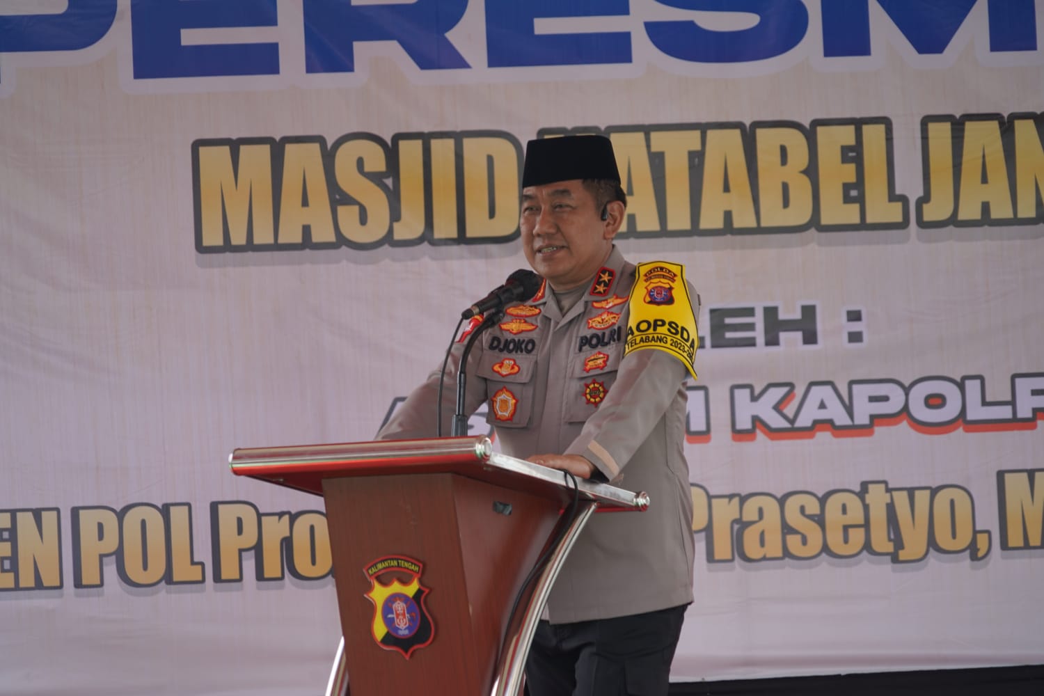 Wagub Hadiri Peresmian Masjid Natabel Jannah Palangka Raya