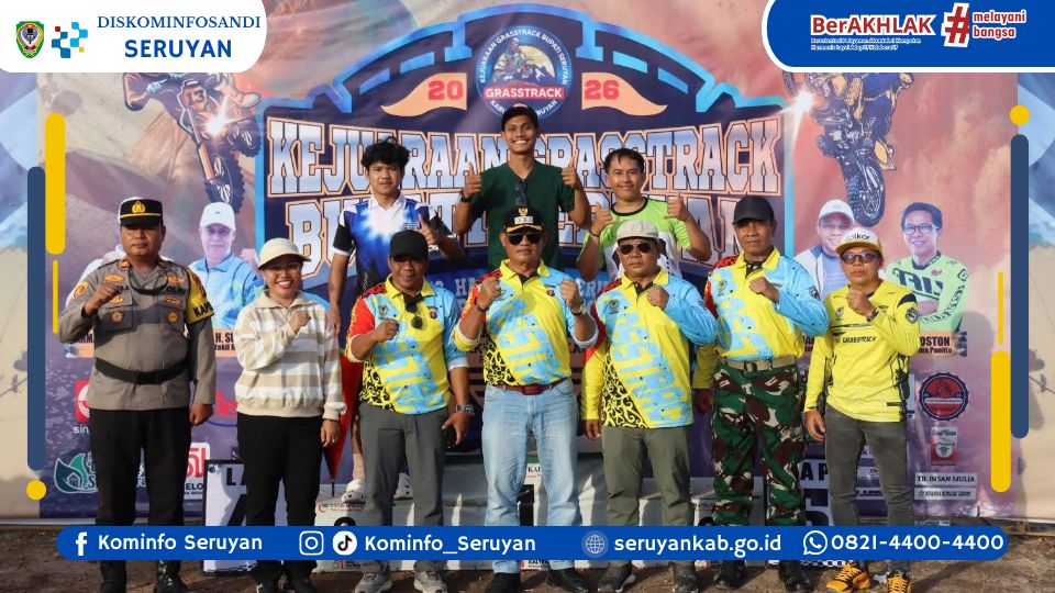 Kejuaraan Grasstrack Bupati Seruyan 2026 Resmi Dimulai, Ribuan Penonton Padati Sirkuit Kaling Kala