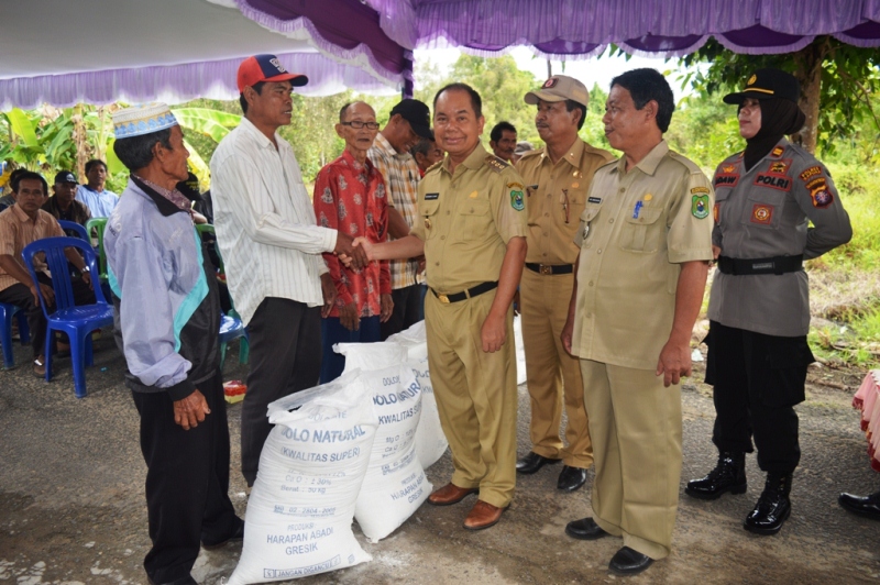 Bupati Berikan Bantuan Kapur Kepada Petani Di Dua Kecamatan