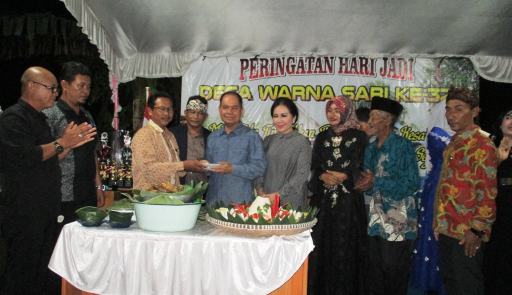 Bupati Hadiri Hari Jadi 32 Desa Warna Sari