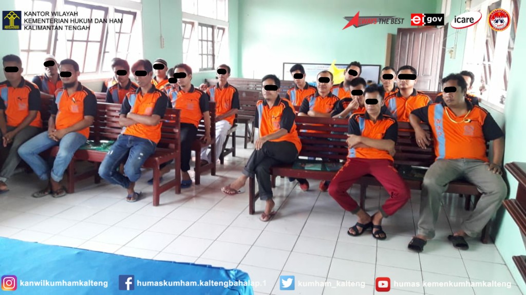 Hari Pertama Pelatihan Materi Dasar Bimbingan Kerja Las Listrik Bagi WBP Lapas Sampit