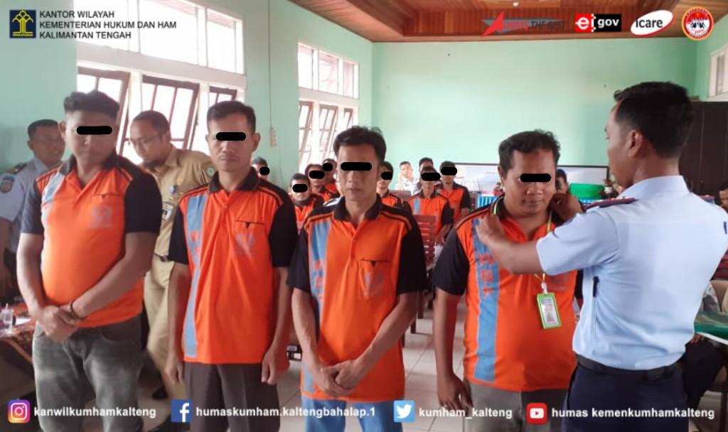 Pembukaan Pelatihan Kemandirian Bagi WBP Lapas Kelas IIB Sampit Dan Penandatanganan Naskah Kerja Sama (Mou) Dengan Instansi Terkait