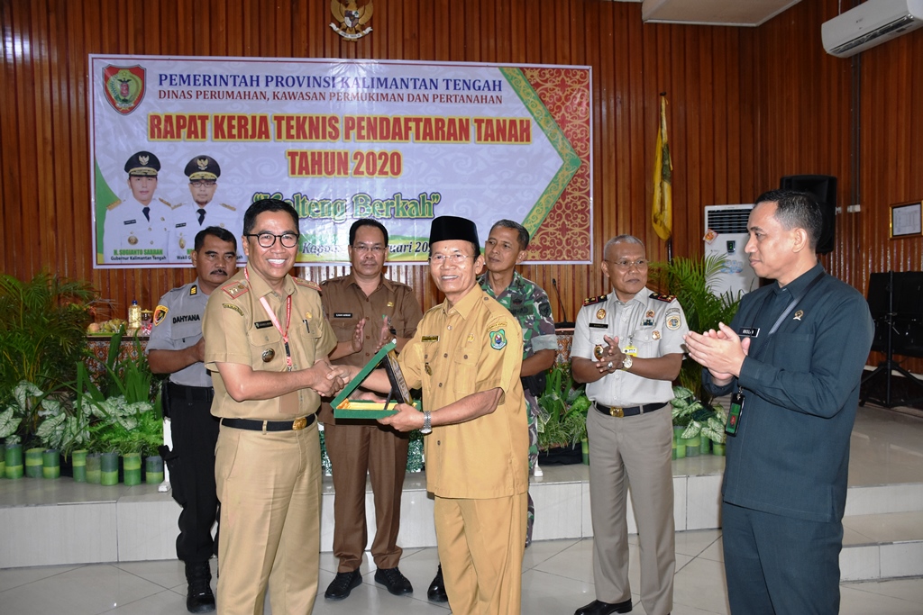 Wabup Buka Rapat Kerja Teknis Pendaftaran Tanah Tahun 2020